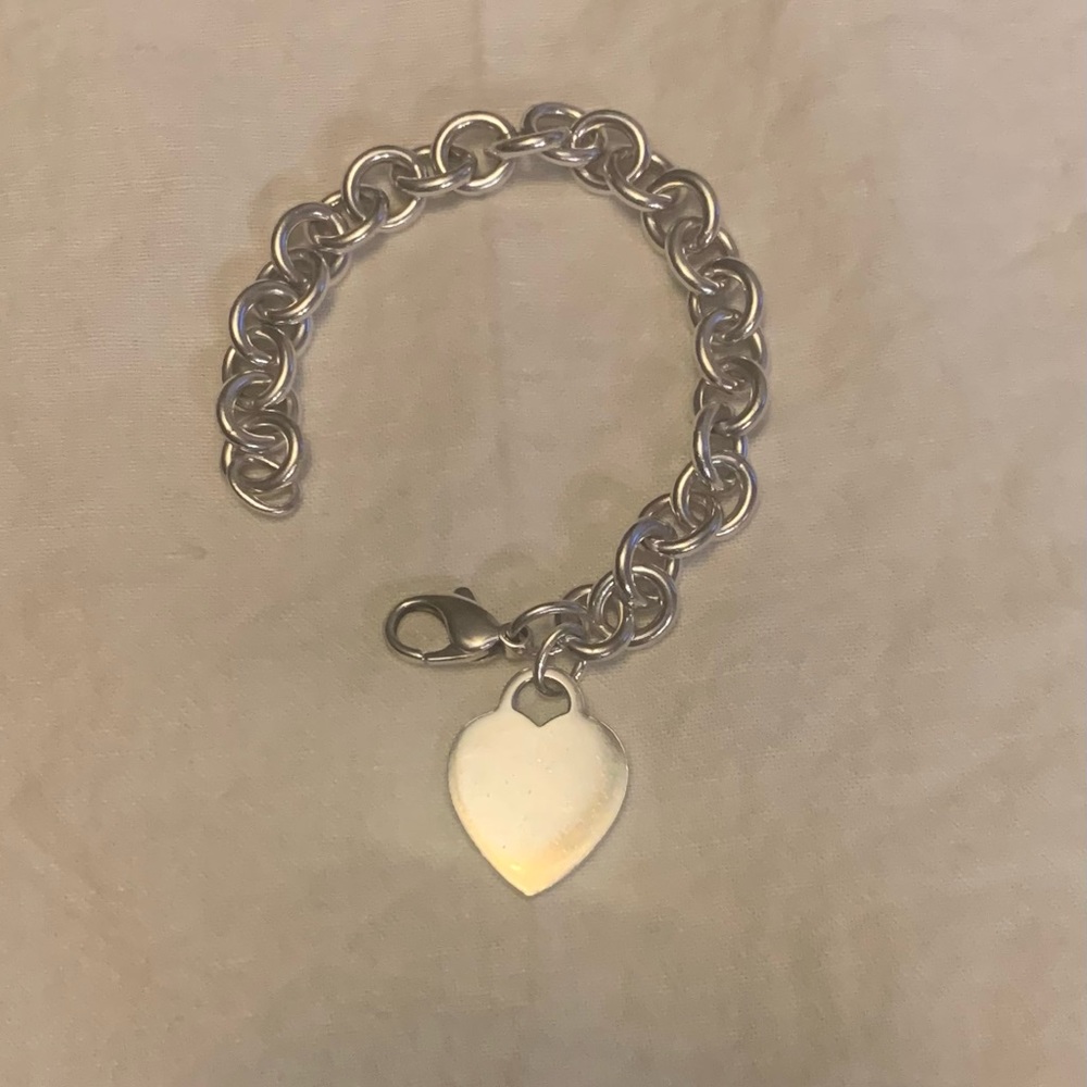 Tiffany & Co heart tag bracelet